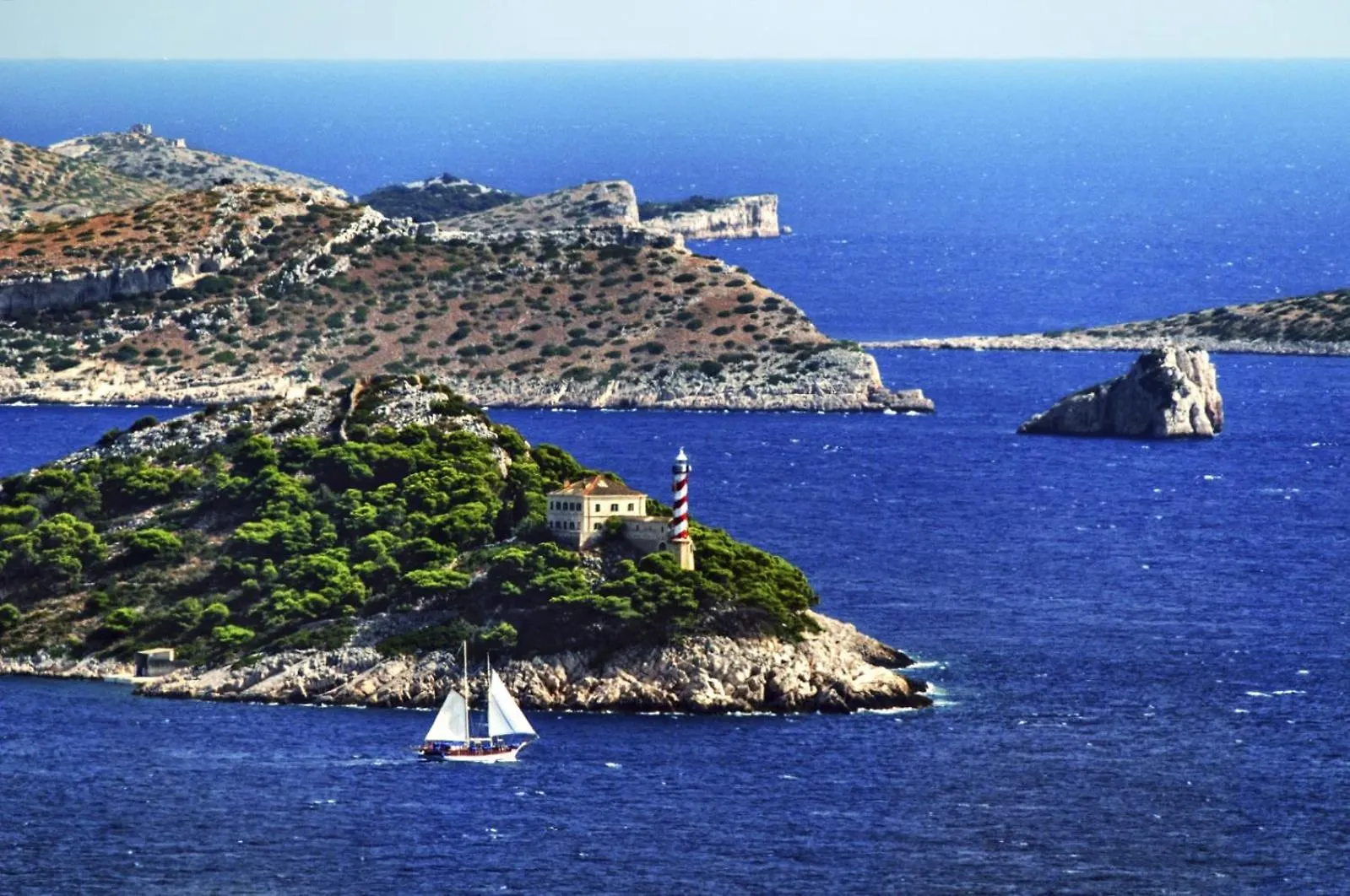 Ferienwohnung In Luka Mit Meerblick, Terrasse, Klimaanlage, W-Lan 4659-2 Luka (Dugi Otok)